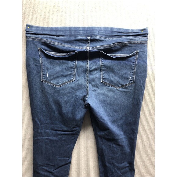 Old Navy Rockstar Jeggings Size 18 Petite Factory Destroyed - Picture 12 of 14